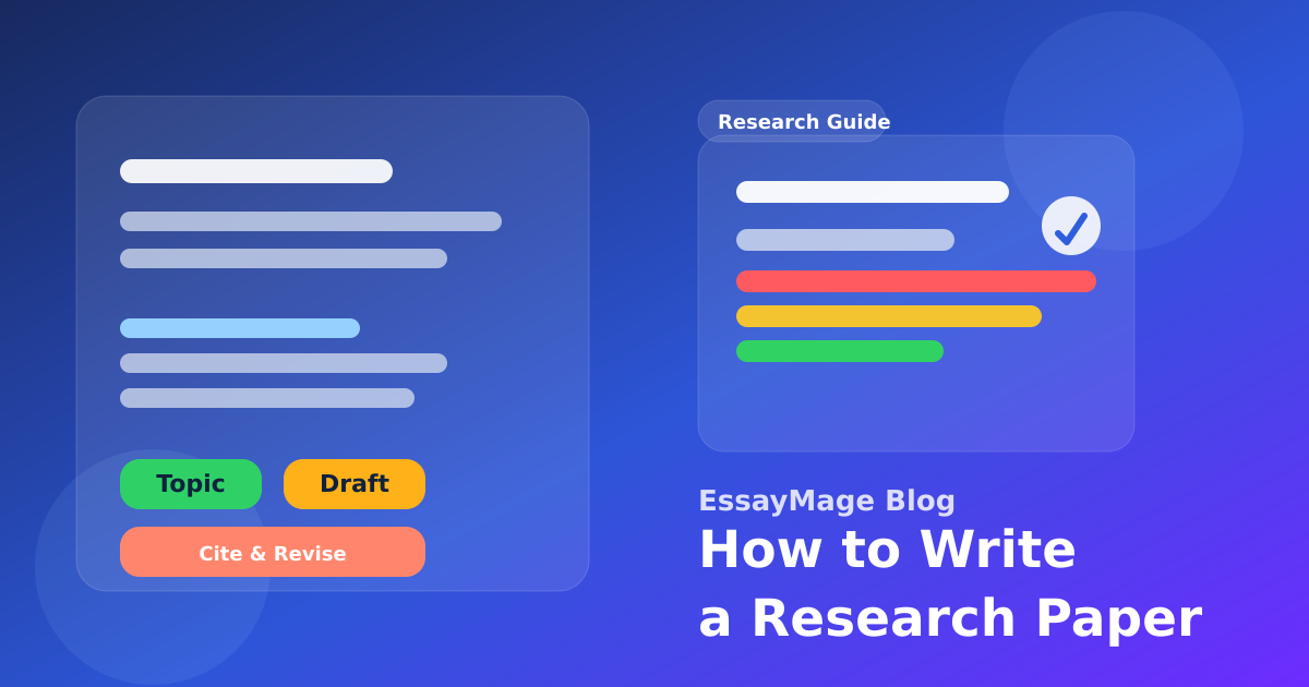 How to Write a Research Paper: A Step-by-Step Guide